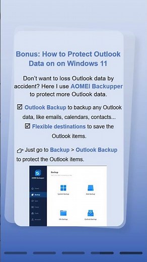 Install Outlook on Windows 11 - Complete Guide #windows11 #aomeibackupper #outlook