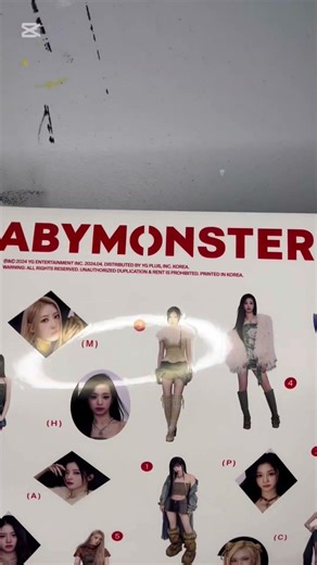 Babymonster album unboxing! 🎶 #unboxing #kpop #cd #babymonster ‪@BABYMONSTER‬