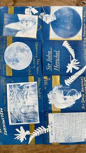 Sir John Herschel inventor of #cyanotype #zine