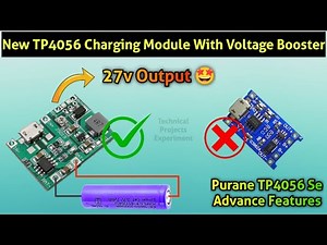 New TP4056 Charging Module With Voltage Booster | Voltage Booster | J5019 | HW-357 | Charging Module