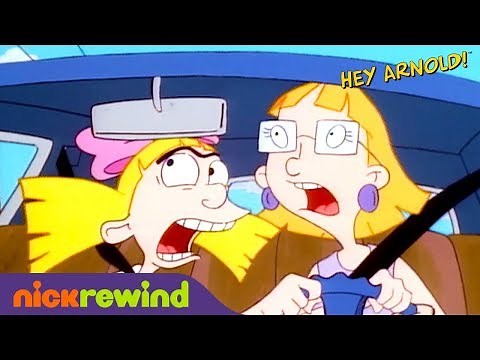 Helga and Miriam's Road Trip Disaster | Hey Arnold! | Nicktoons