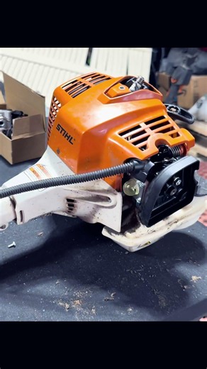 Stihl Fs 94r Carborator Replacement! #lawncare #2stroke #bluecollar Stihl #STIHLFS94R