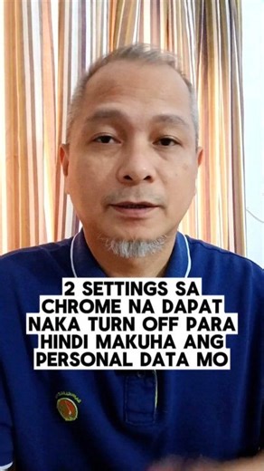 2 Chrome Settings na Dapat Naka Turn Off Para Hindi ma Hack ang Account #tutorialtips #facebooktips #fblifestyles #Paano #tips | Edwin Lagota