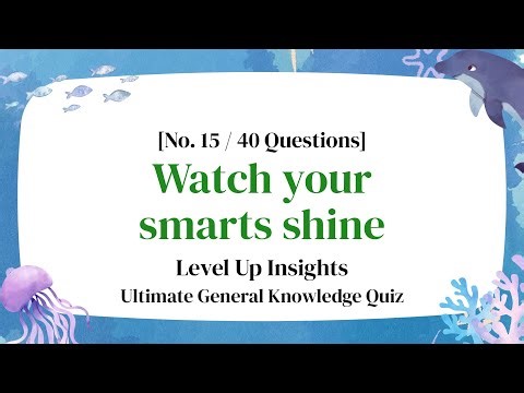 40 Hilarious Trivia Questions — 10 Minutes of Brain Fun - General Knowledge Quiz Ep. 15