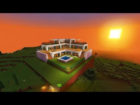 Insane Hilltop Infinity Pool Villa in Minecraft! 🏰💦 | Massive Build Tutorial