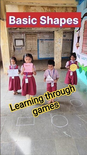 Basic Shapes | 2D shapes | Geometrical shapes | Teacher Innovation Ideas #shapes #geometry #maths