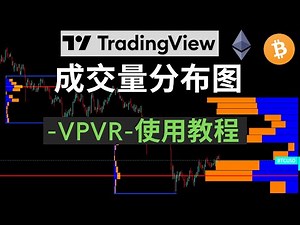 成交量分布图(Volume Profile)-VPVR-使用教程，一眼识别庄家操盘筹码区！#成交量分布图#VPVR#tradingview#量价分析#威科夫#成交量#筹码分布