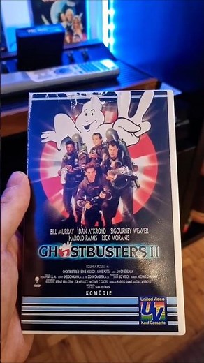 VHS Ghostbusters 2(1989) #vhscollection #ghostbusters #80s