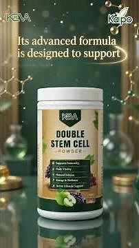 Keva Double Stem Cell Powder | Support Energy, Immunity, Healthy Aging & Recovery Naturally