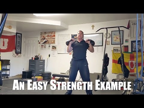 An Easy Strength Workout Example