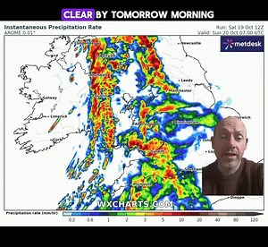 106K views · 1K reactions | 6pm Saturday evening update one #StormAshley with latest high resolution models shown here and also latest satellite images. More updates later tonight or early Sunday morning. | Carlow Weather | Facebook