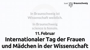 13 reactions | Internationaler Tag der Frauen und Mädchen in der Wissenschaft!  Braunschweig ist stolz darauf, eine der forschungsintensivsten Regionen Europas zu sein. Und zwar mit vielen Wissenschaftlerinnen. Auch in wissenschaftlichen Spitzenpositionen heißt es bei uns: female power  | braunschweig.de | Facebook