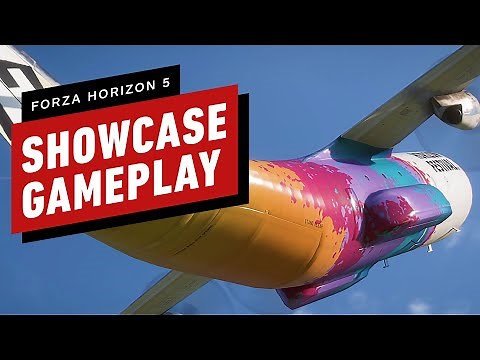Forza Horizon 5: Racing an Airplane in First Showcase Event (4K 60fps Gameplay)