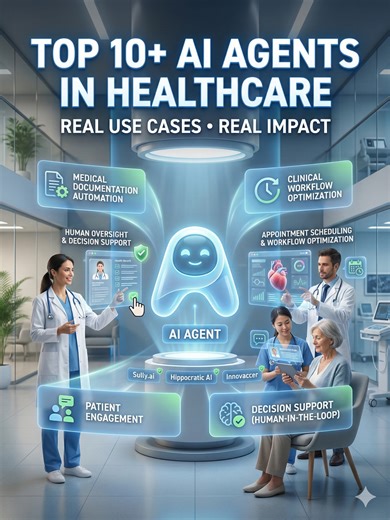 Top 10 Tác Nhân AI Trong Y Tế: Ứng Dụng & Ví Dụ Thực Tế