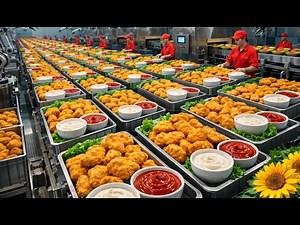 Factory-Made Chicken Nuggets | From Raw Meat to Ready Bites