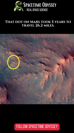 From Orbit, the Rover Looks Impossible to Find #mars #nasa #shorts