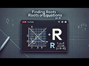 Roots of Algebraic and Transcendental Equations in R (Bisection Method)