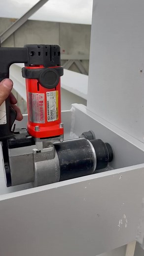 Tension Control Bolts are becoming increasingly popular in the construction industry. Check out the video during the installation process #TCB #constructionindustry #installation