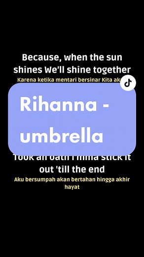 Rihanna - Umbrella: Lyrics Translation and Meaning