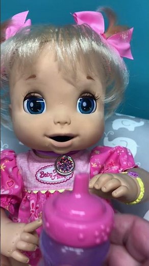 Baby Alive 2006 Doll Beatrix Drinks Apple Juice from India