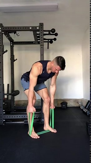 Bent Over Resistance Band Row