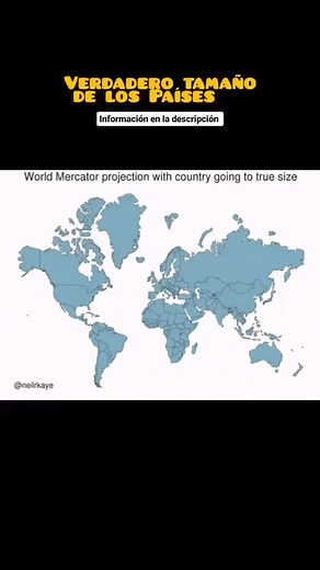 True size World #worldgeodemo | World GeoDemo