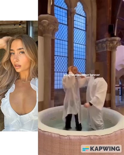 NextBuzzTV on Instagram: "Lily Phillips, the adult content creator who went viral for sleeping with 1,113 men in one day, gets baptised. She got baptised on Sunday, Dec. 28. In an exclusive interview with the Daily Star she said: “I’ve always been a Christian. So I was baptised as a baby. Throughout my childhood, we would go to church and we had a family member who was a vicar. We were quite involved in Christianity. “I got baptised on Sunday. It was really good. It was just really nice to kind 