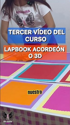 Learn how to make a 3D Lapbook #ricaurteart #crafts #diy #lapbook #art #entrepreneurship