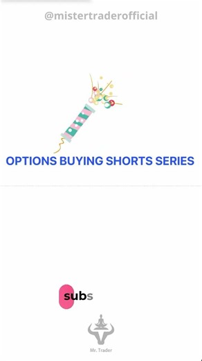 Options Buying Series Short-1 | Mr. Trader | #mistertraderofficial #trading #optionsbuying