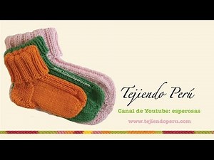 Knitted stockings with 4 needles (Part 1)