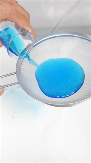 The Action Lab on Instagram: "Water in a sieve"