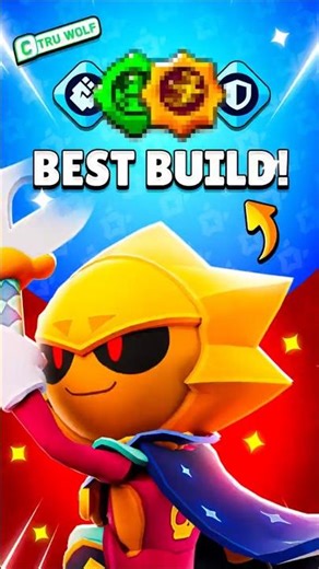 Best Build For SIRIUS New Brawler 🔥 #brawlstars