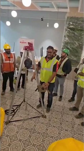 Safety Tripod Training & Fall Protection Demo | Milan Safety at NTT Company