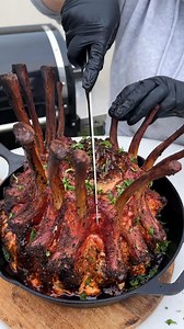 1.5M views · 6.9K reactions | BBQ Crown Roast! Impress your guests with this stunning recipe ️ | Chefclub Network | Facebook