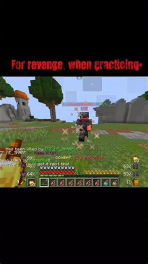 Revange for practice☠️🥶 #mojoluncher #pvp #minecraft #java #tranding #viral #short