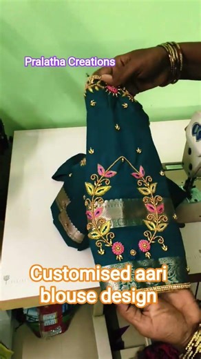 Blouse design new model🎀aari work blouse designs💕zardosi work designs | simple aari work design#aari