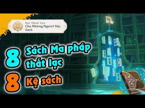 GI 4.6 | Location of 8 Lost Magic Books and 8 Bookshelves