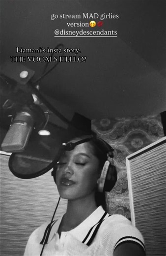 Liamani vocals Descendants 5: Liamani's angelic singing from her Insta story