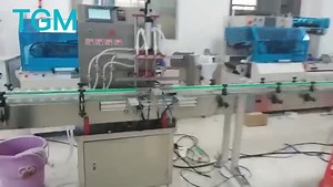 Automatic liquid filling machine ‍♂️‍♂️ It is filled with stainless steel gear pump, which is convenient for cleaning and changing pipes. The machine is small and can be used in different occasions. Widely used in food弄, medicine, daily chemical and other industries; such as liquor, sauce and vinegar, milk拏, beverages遼, mineral water流, liquid medicine, edible oil and cosmetic products. | TGM Machine | Facebook