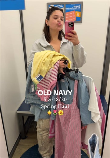 LOVE a good @Old Navy haul 🫶🏼☀️ #ootd #spring #springfashion #springfashion #plussize #plussizetiktok #oldnavy #oldnavyhaul