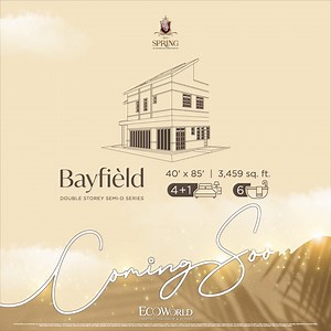 The  Semi-D homes at Eco Spring – the Bayfièld Residences - are...