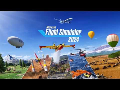 Mircosoft Flight Simulator 2024 PS5 / Free Flight Multiplayer Mode #flightsimulator2024