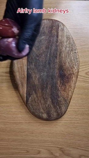 Airfry lamb kidneys just simple and perfect #lambkidney #kidneyfood #strangefood