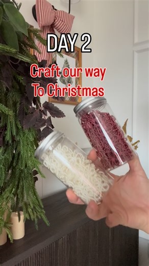 Sarah // DIY, design, & decor on Instagram: "Day 2 of Craft our way to Christmas 🎅 These mini beaded bows were begging for a moment, and those bottle brush trees could be a little fancier… Supplies: Glue gun, mini bows, and bottle brush trees Get gluing ! And you got some pretty adorable trees 🎄 Day 3 coming up tomorrow of 10 days of crafts! #craftingideas #christmascrafts #christmascrafting"