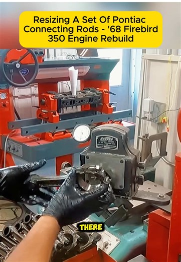 Resizing A Set Of Pontiac…! #engine #rebuild #rebuilding #oldcar #oldcars