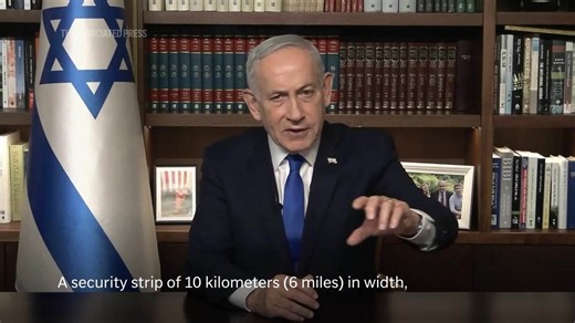 Netanyahu says Israel troops to remain in expanded security zone in south Lebanon despite ceasefire