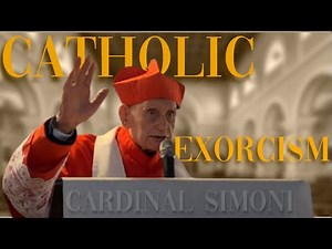 Cardinal Simoni performing an exorcism in Latin| Catholic Exocrism|