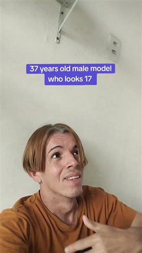 37-Year-Old Male Model Looks 17 Years Old