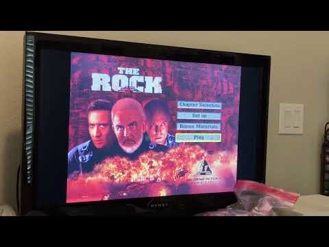 Opening and Menu to The Rock 1997 DVD