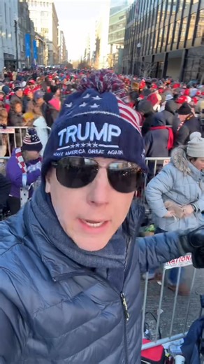 Mark Kaye Saves the Republic on Instagram: "🚨 ONE YEAR LATER One year ago today, I was standing in the cold. Like really cold. Washington, DC cold. Face numb. Hands frozen. History happening anyway. I watched Donald J. Trump take the oath of office for the second time. In person. No filter. No cable news spin. Just reality. And now, on the anniversary of that day, what do we get? Nationwide protests. Walkouts. Marches. Screaming. Accusations of fascism from people who clearly do not own a dicti